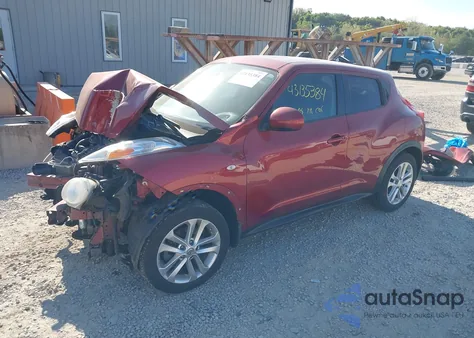 2012 Nissan Juke Sl из США, поврежденный, VIN JN8AF5MV9CT111692